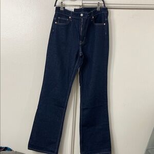 H&M Dark Blue Flare Jeans
